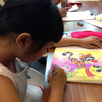 Vẽ và tô màu: chìa khóa giúp trẻ tự khám phá cuộc sống